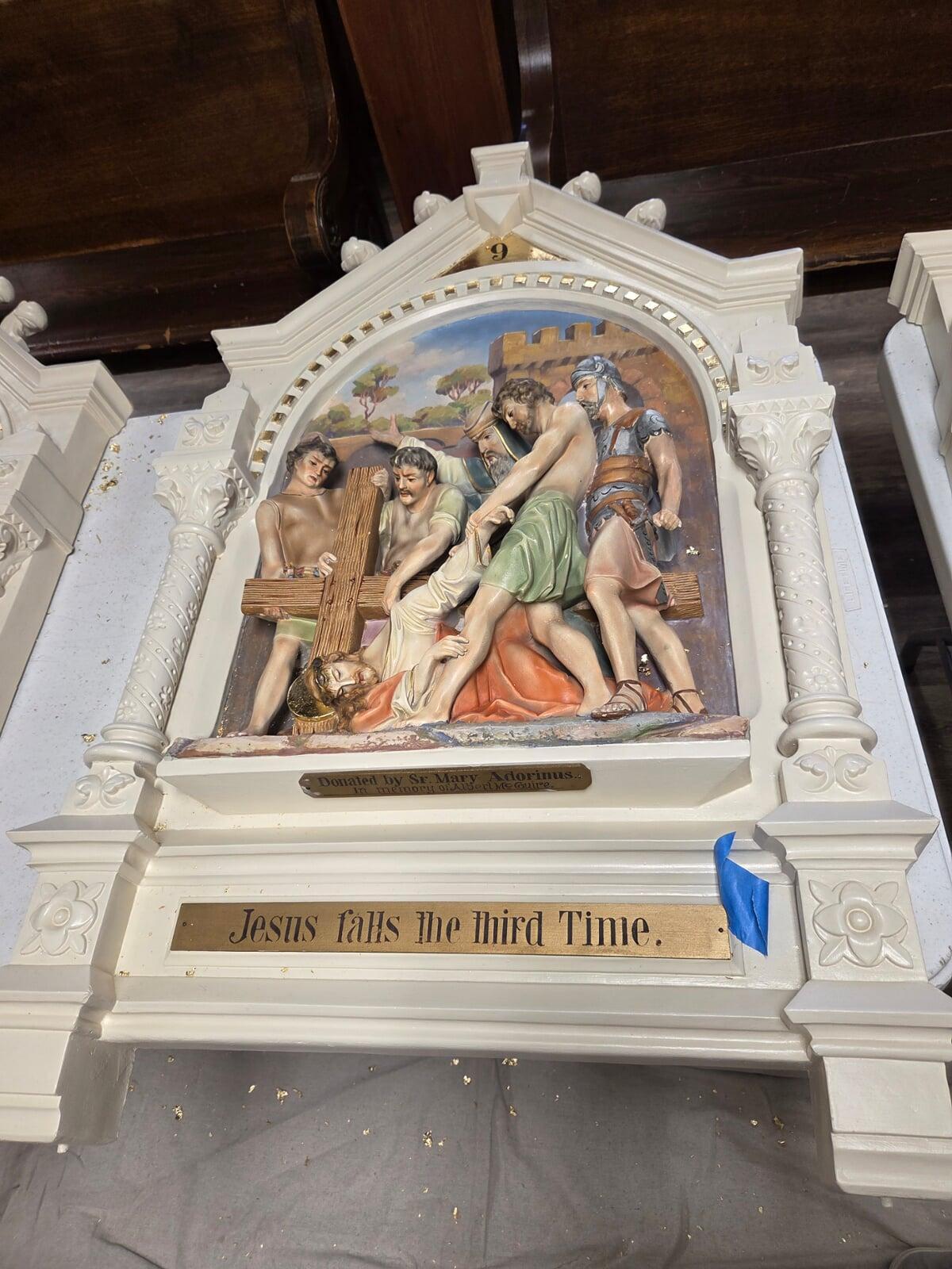 Immaculate Conception Stations of the Cross Restoration