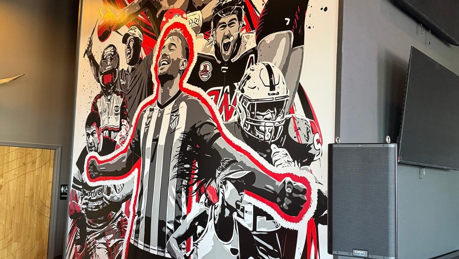 Game On Mural Leander Texas TX