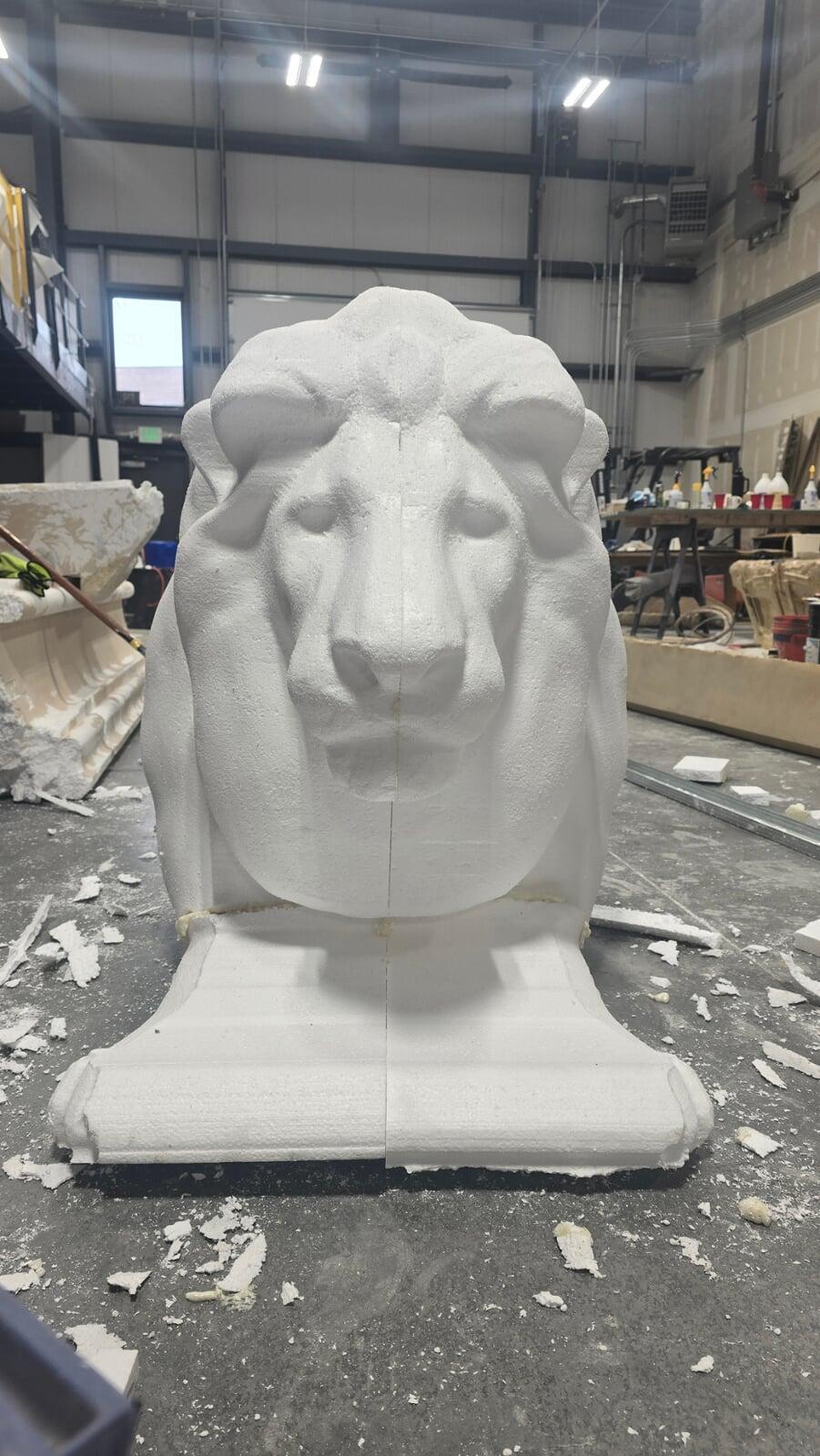 Large Foam Sculpture for Wedding