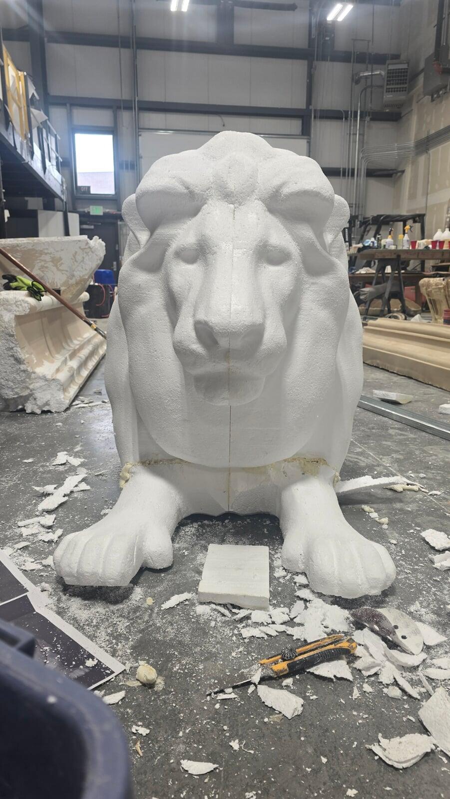 Large Foam Sculpture for Wedding