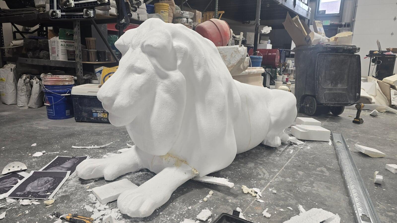 Large Foam Sculpture for Wedding