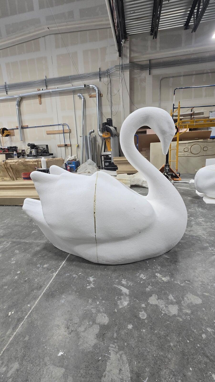Large Foam Sculpture for Wedding