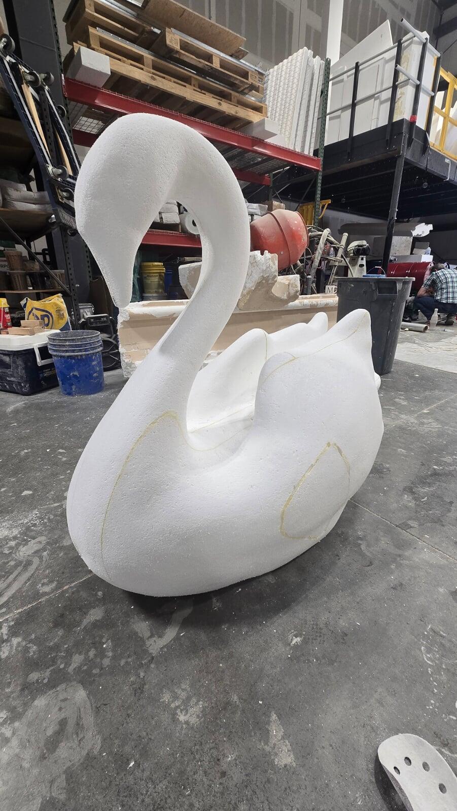 Large Foam Sculpture for Wedding