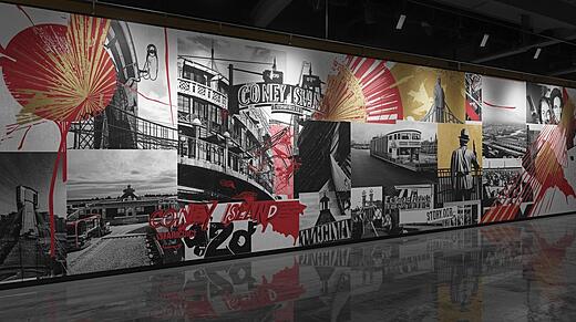 Coney Escape Room Mural Concept Designs