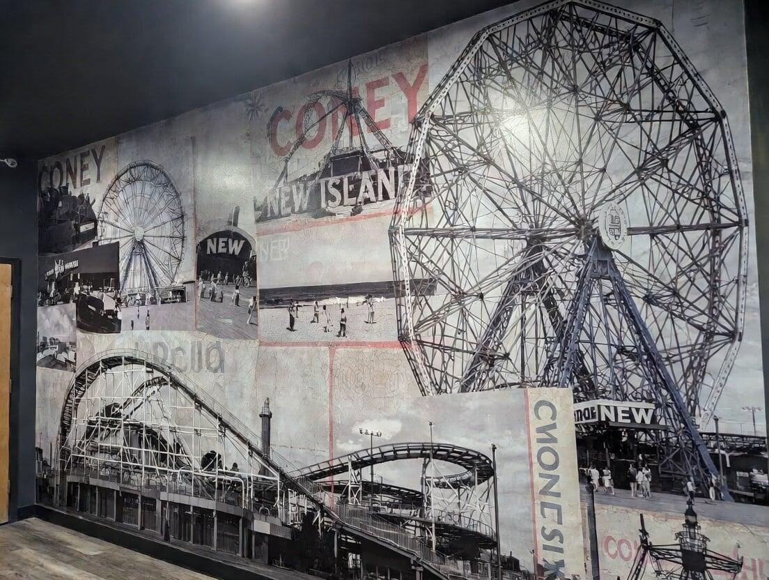 Coney Escape Room Mural Concept Designs