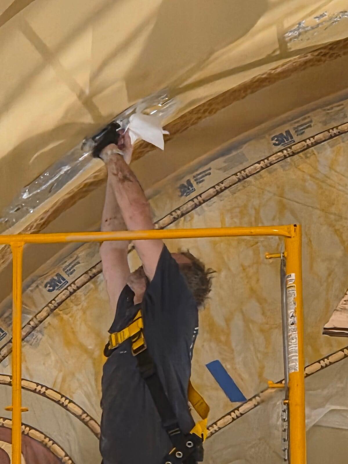 Immaculate Conception Rapid City South Dakota Ceiling Work